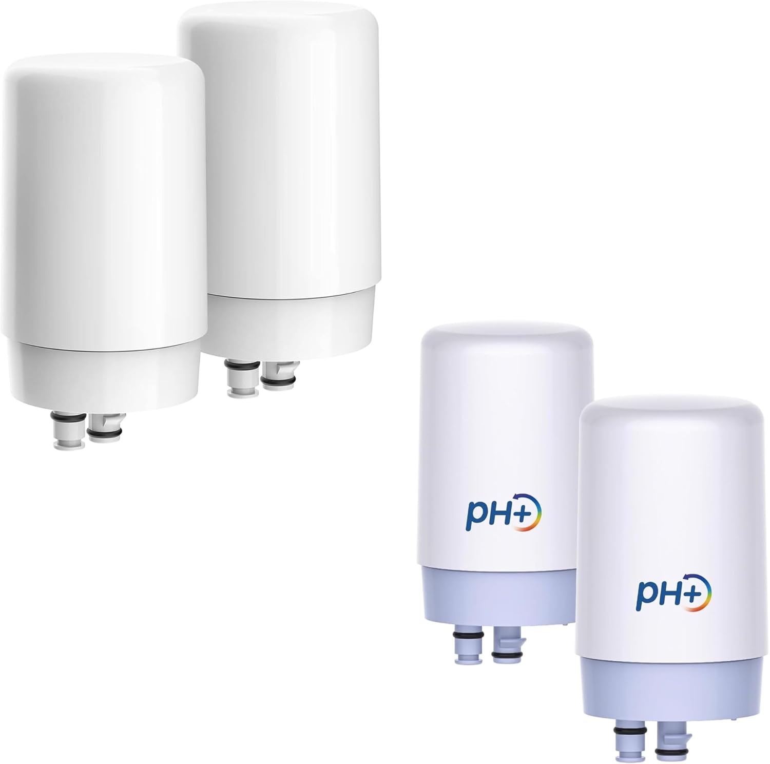 AQUA CREST Faucet Water Filter, Replacement for Brita® Filter, with Alkaline Faucet Water Filter