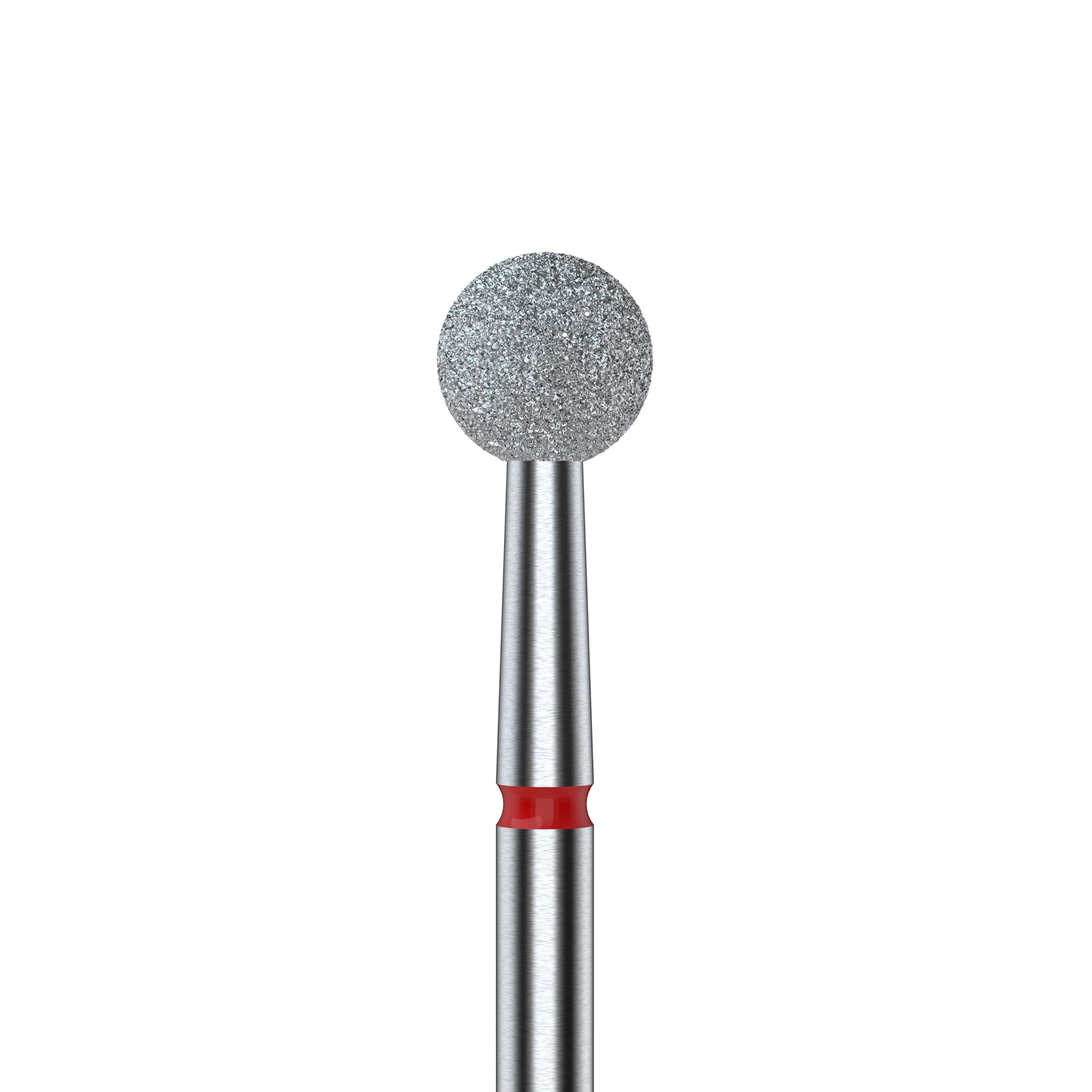 STALEKS PRO Expert fresa diamantata per unghie. Manicure medica. Rimuovere e lucidare la zona delle cuticole. Forma a sfera 5 mm (grana fine)