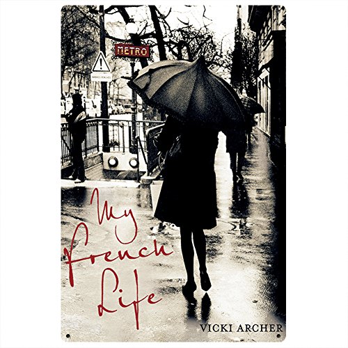 Qinlee Vintage Metal Post Bar Signo Metal Pintura Plauge Tin melden Publicidad para Home Shop-Wand-Dekor Cerveza del Mundo Retro Metal Wand-Dekoration-20 * 30 cm (Paraguas)