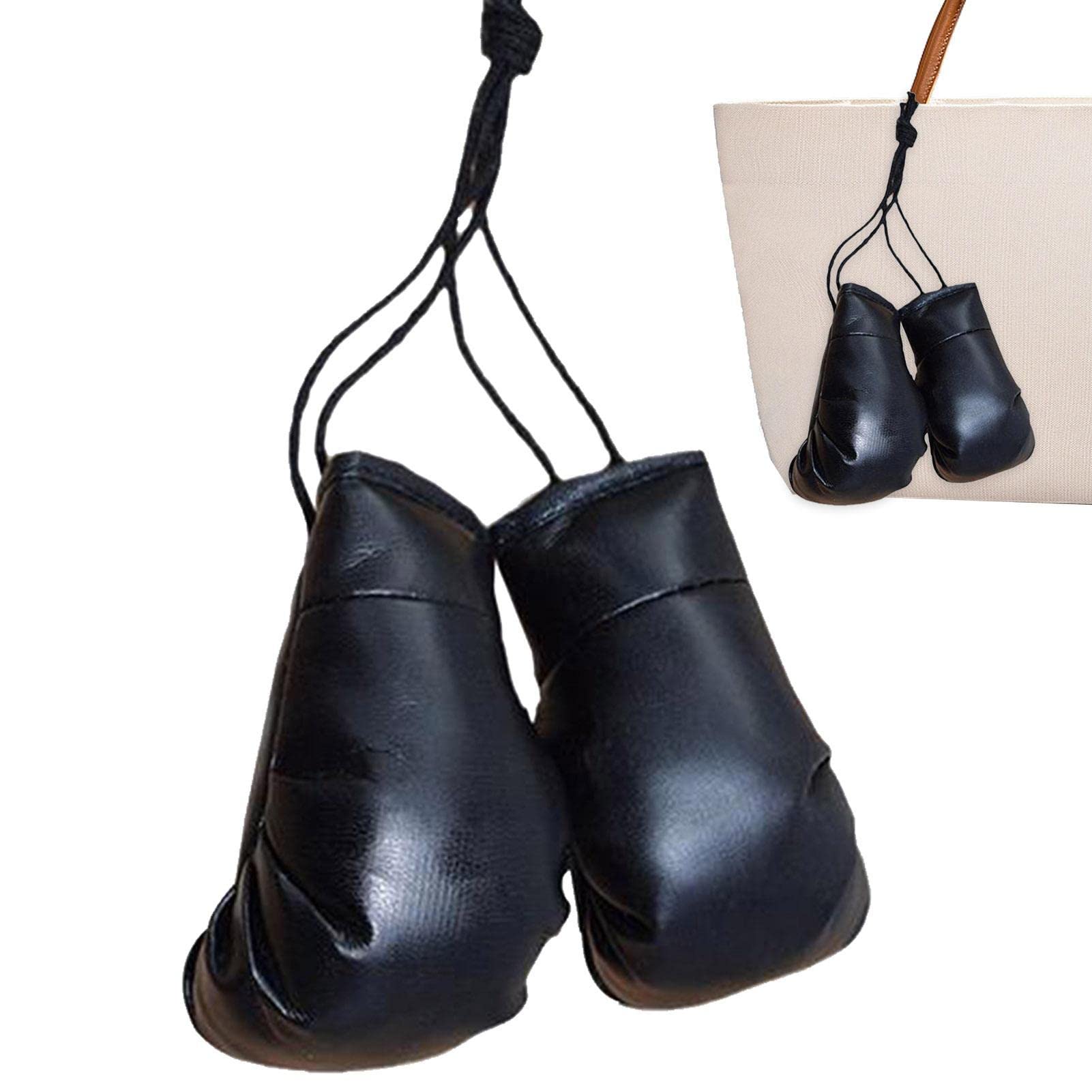 Zorq Boxing Gloves For Car Mirror - Hang Boxing Gloves For Car Mirror | Miniature Punching Gloves Holiday Christmas Ornament Hang Decoration Souvenir Display For Home Car Use