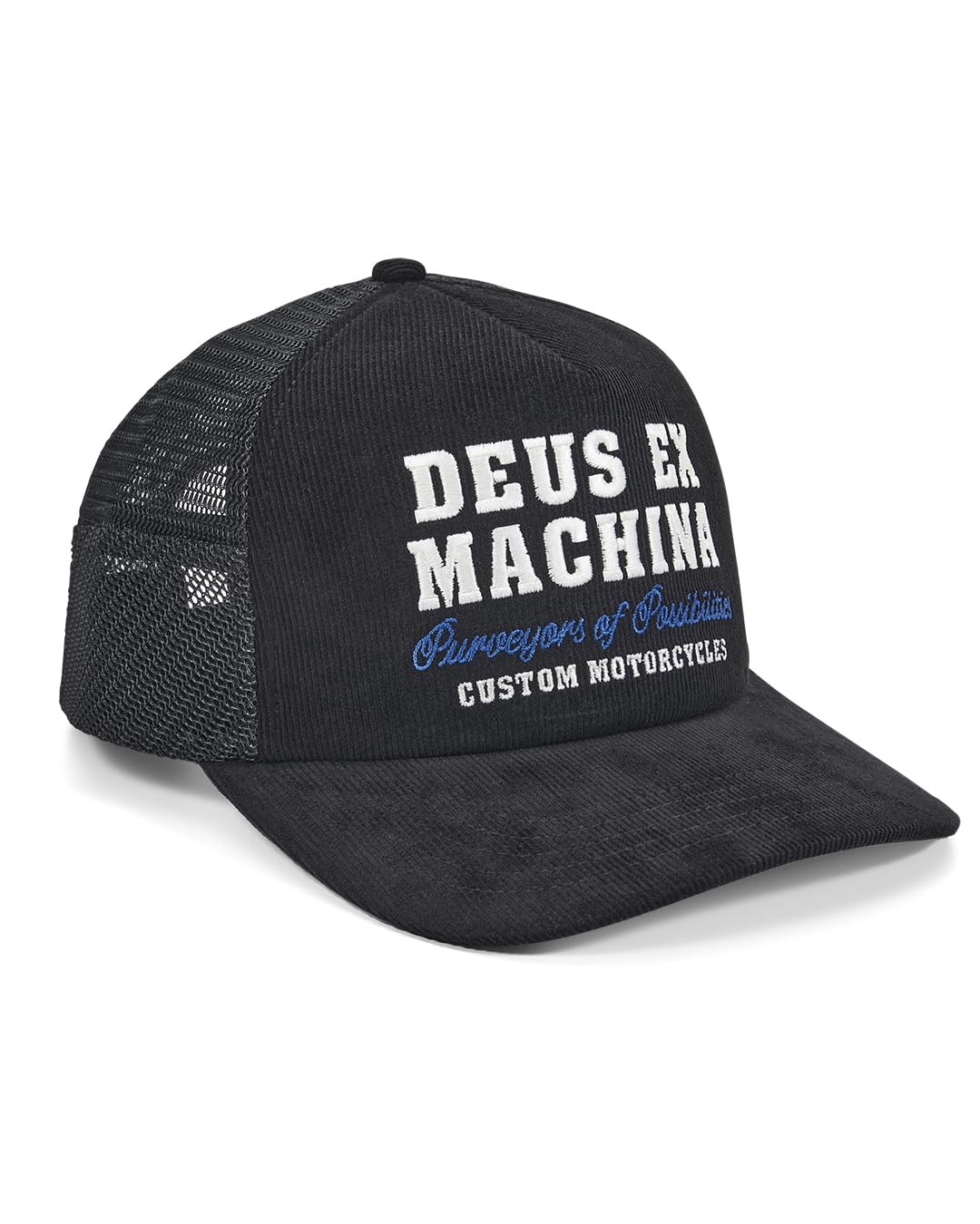 Deus Gumshoe - Cappellino da camionista, colore: Nero
