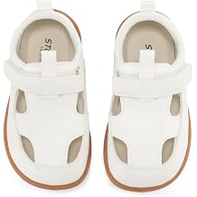 STQ KIDS Toddler Boys Girls Wide Toe Box Sandals Zero Drop