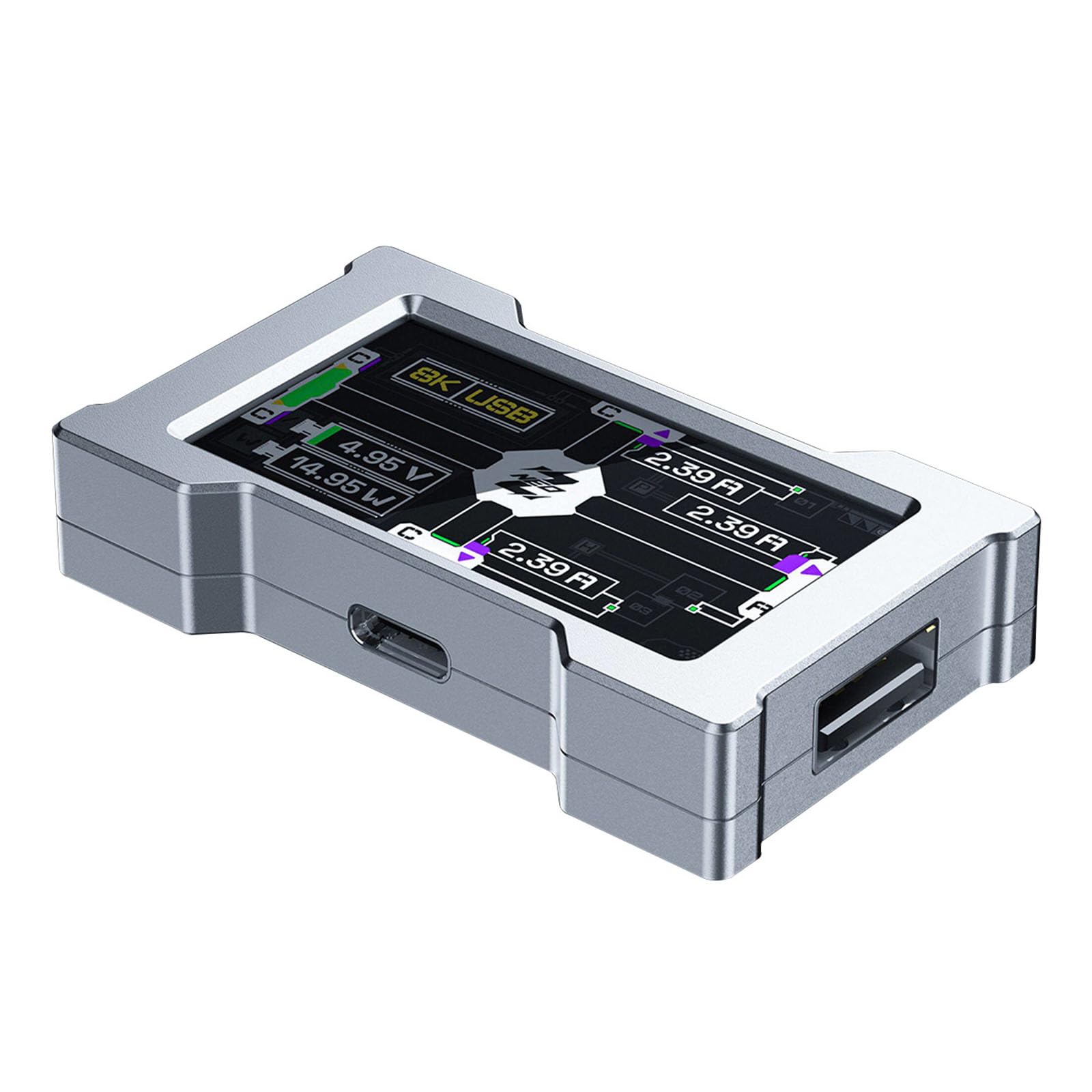 Gaming USB Hub, 2 bis 3 Ports, unabhängige Stromversorgung, mit Bildschirm Ersatz für Gaming Datenübertragung, Zubehör, Zubehör, USB
