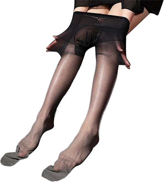 SUPER ELASTICO COLLANT Calze Lucido Collant Velati Uomo Sexy, Alta Qualità EUR 8,58 - IT - Foto 2