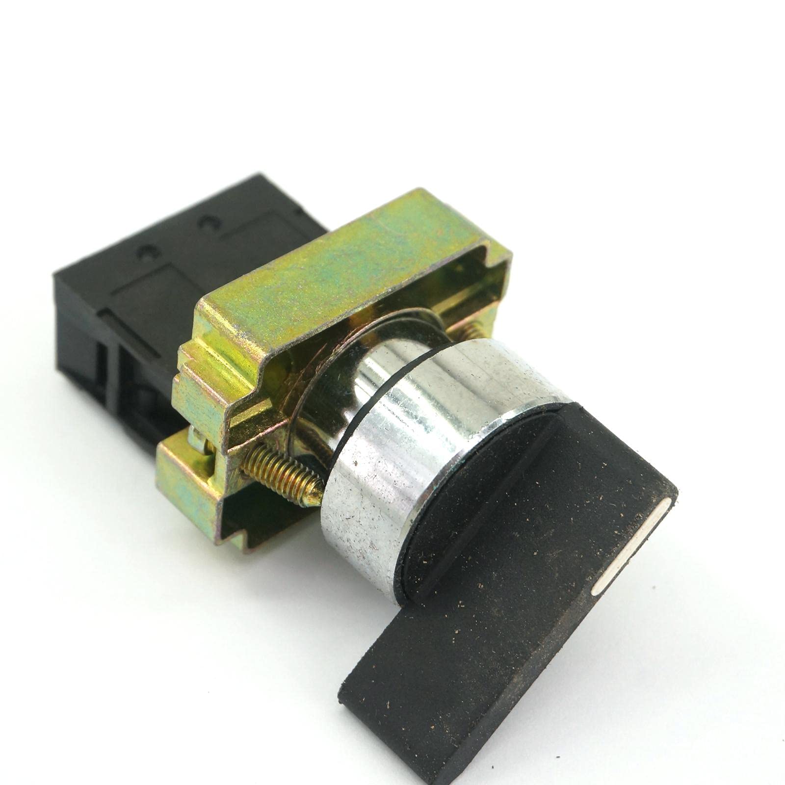 Commutateur XB2BJ21C 1NO bouton sélecteur rotatif 2 positions levier allongé