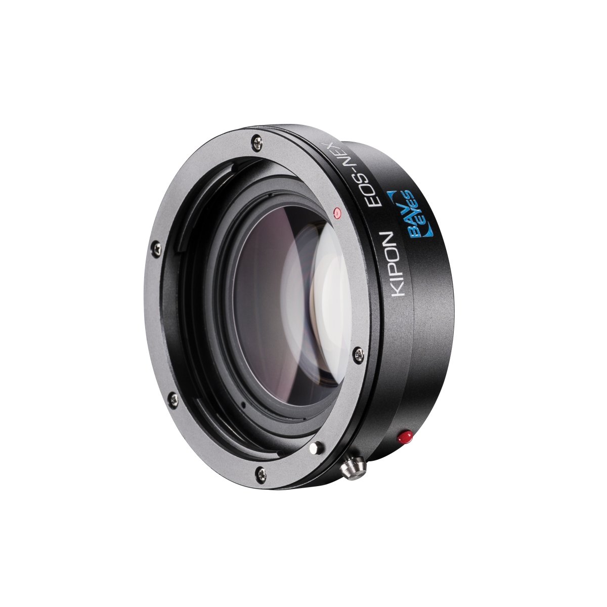 Baveyes Weitwinkelkonverter Lens Booster Adapter (ALPA auf Fuji FX Crop-Faktor, 0,7-fach, Brennweitenreduzierer) schwarz