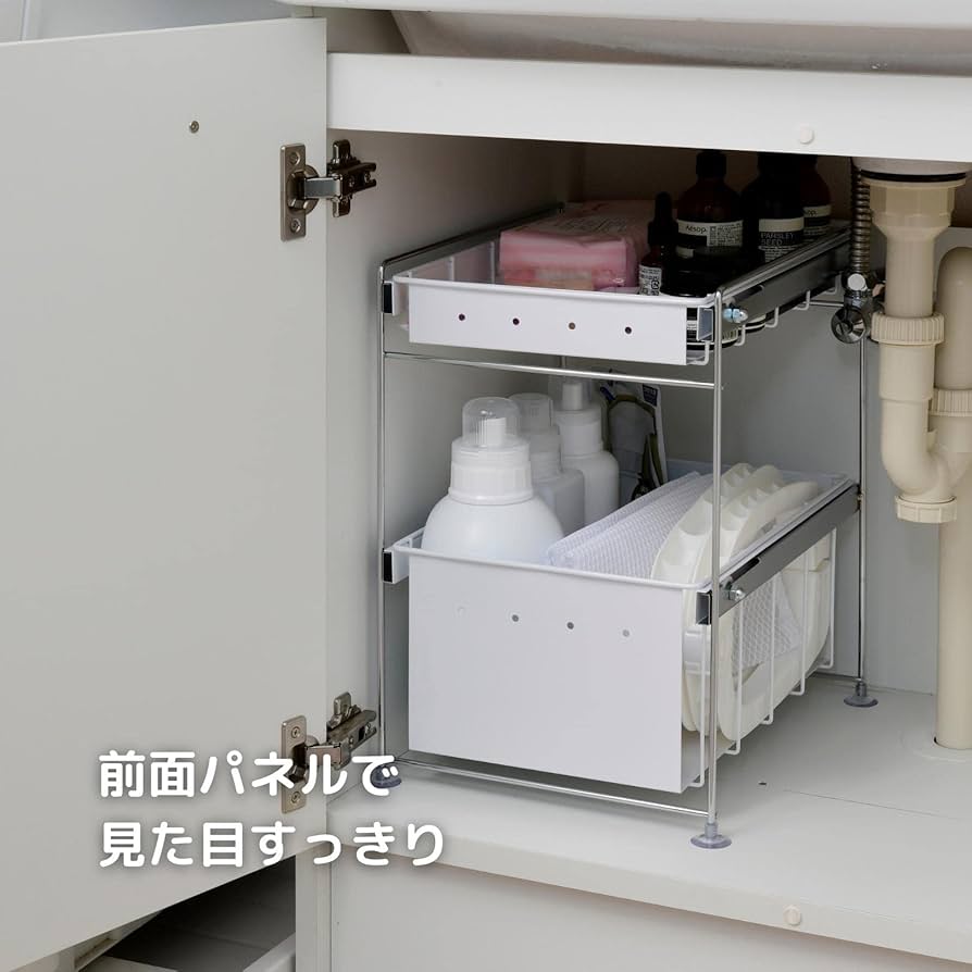 あちゃ様　15、16日までお取り置き Amazon.co.jp: 洗面下 洗面台 収納ラック 引き出し すき間 隙間