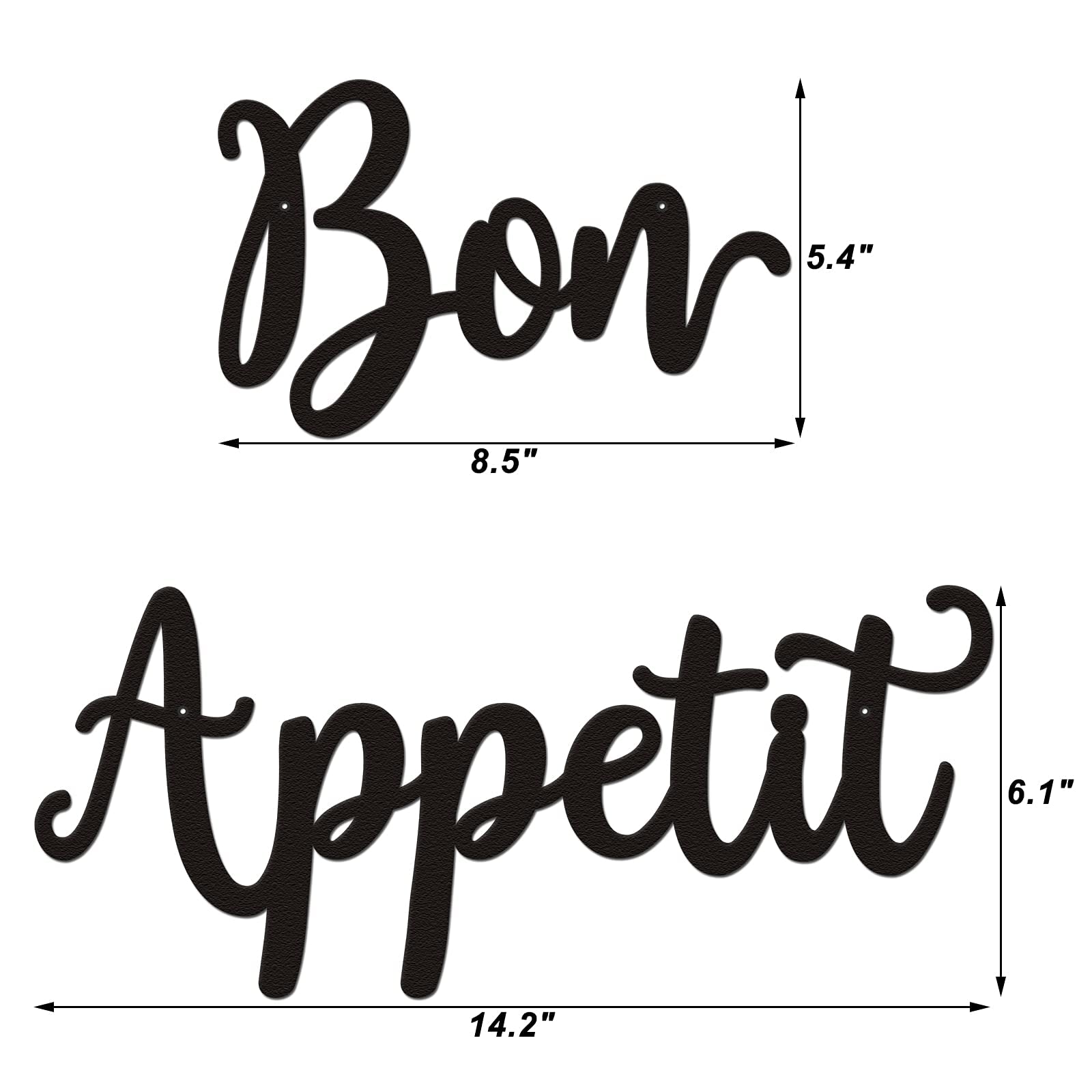 Panneau Mural De Cuisine Bon Appétit – Aspect Rustique – Teinte Orange – 10x10 Cm