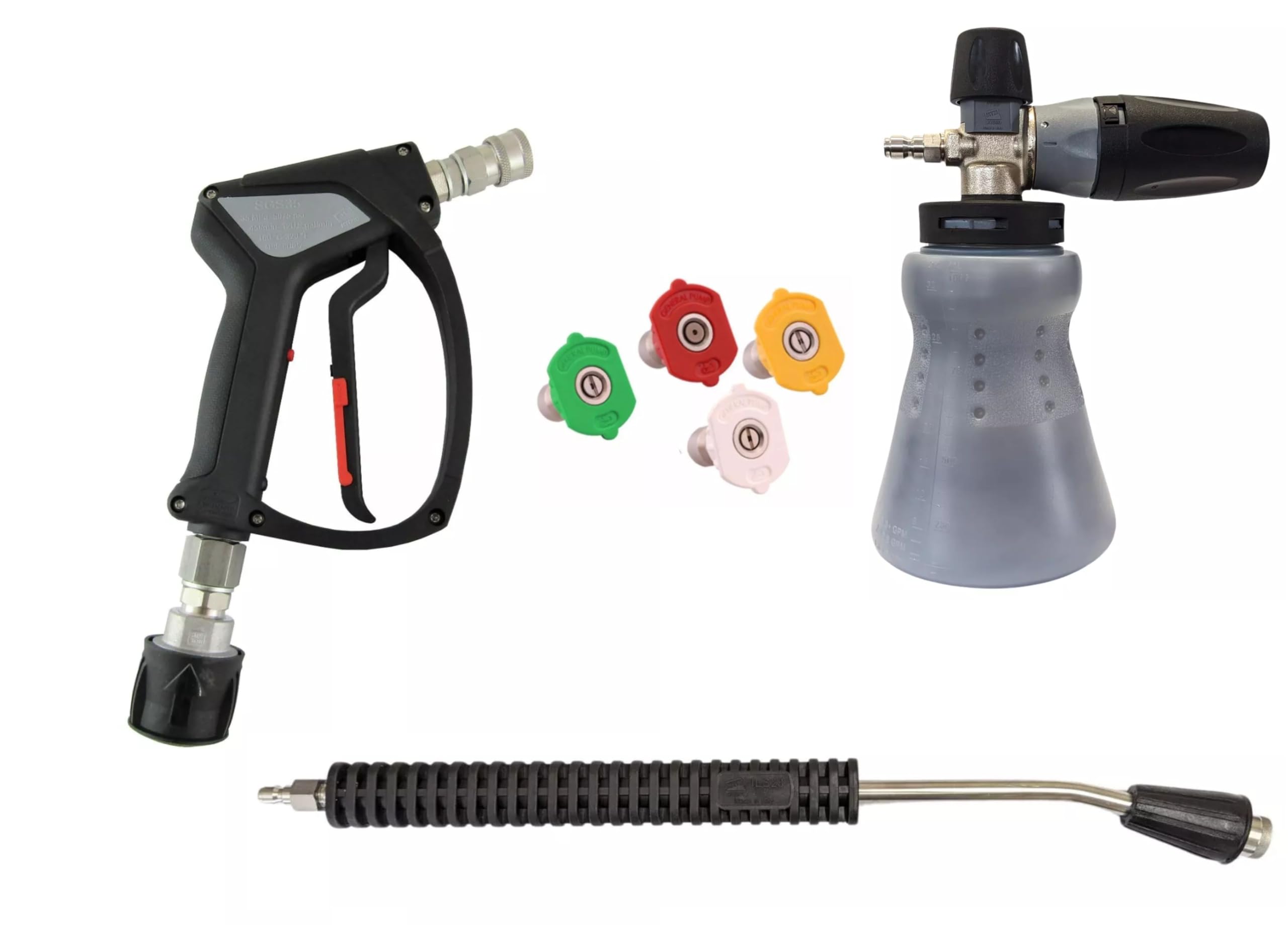 Generic S/S MTM SGS35 Swivel Trigger Compatible to Fit Nilfisk Inlet & PF22.3 500mm Lance Nozzles