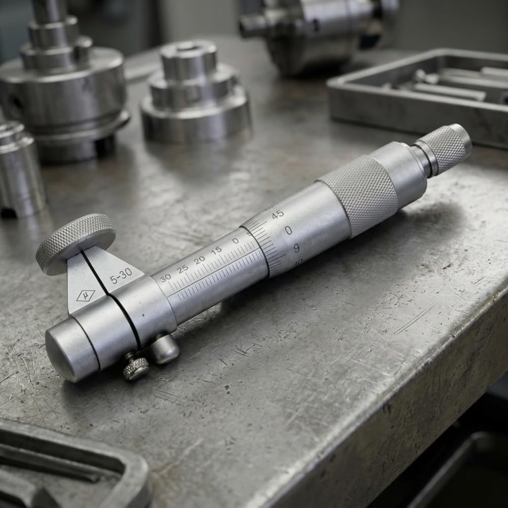 Micrometro interno 100-125 mm punte in carburo lavorazione dei metalli (75