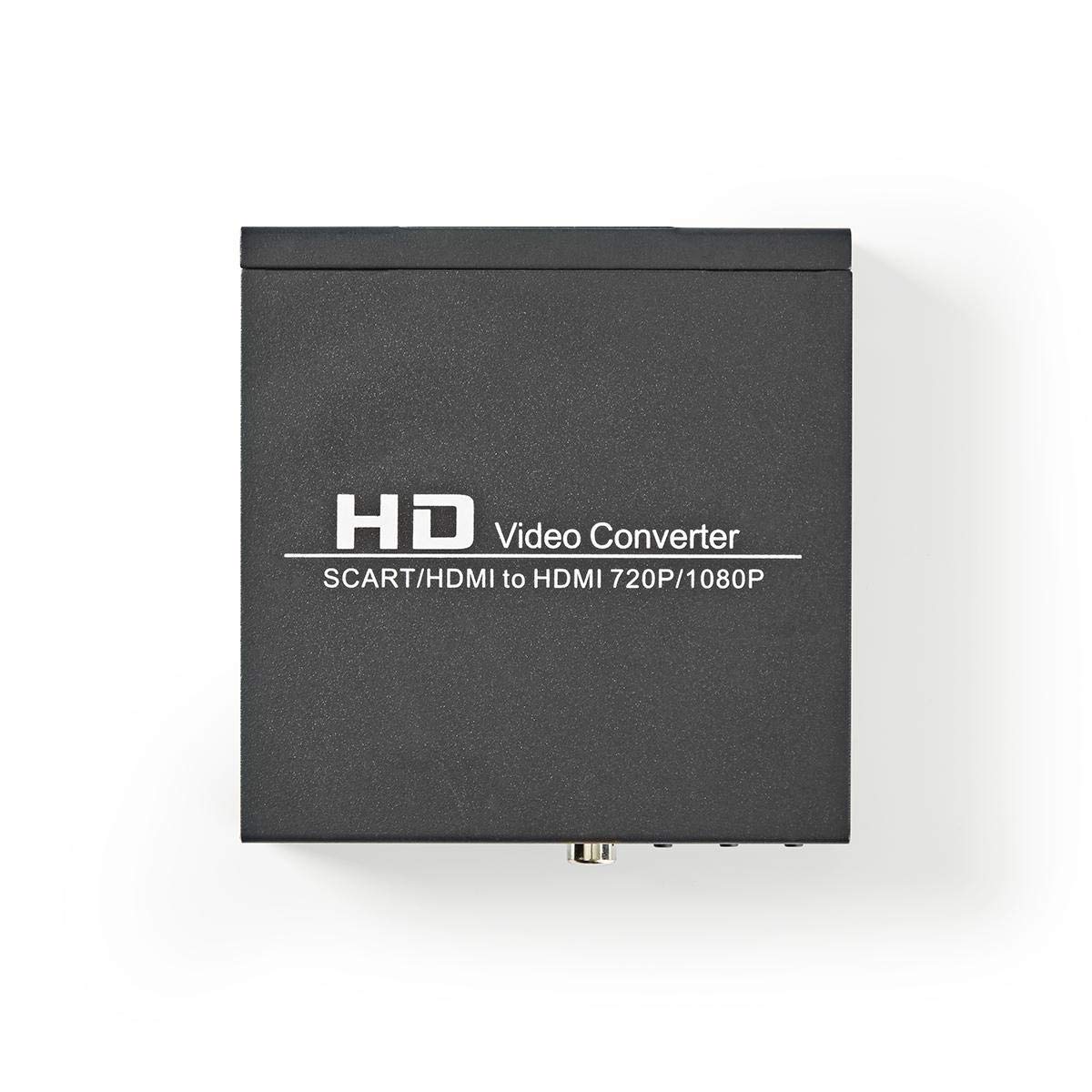 NEDIS Convertisseur HDMI T - Prise péritel - Sortie HDMIT / 1 Sortie Audio 3,5 mm / 1 x Audio numérique - 1 Voie - 1080p - 1,65 Gbps - Aluminium - Anthracite