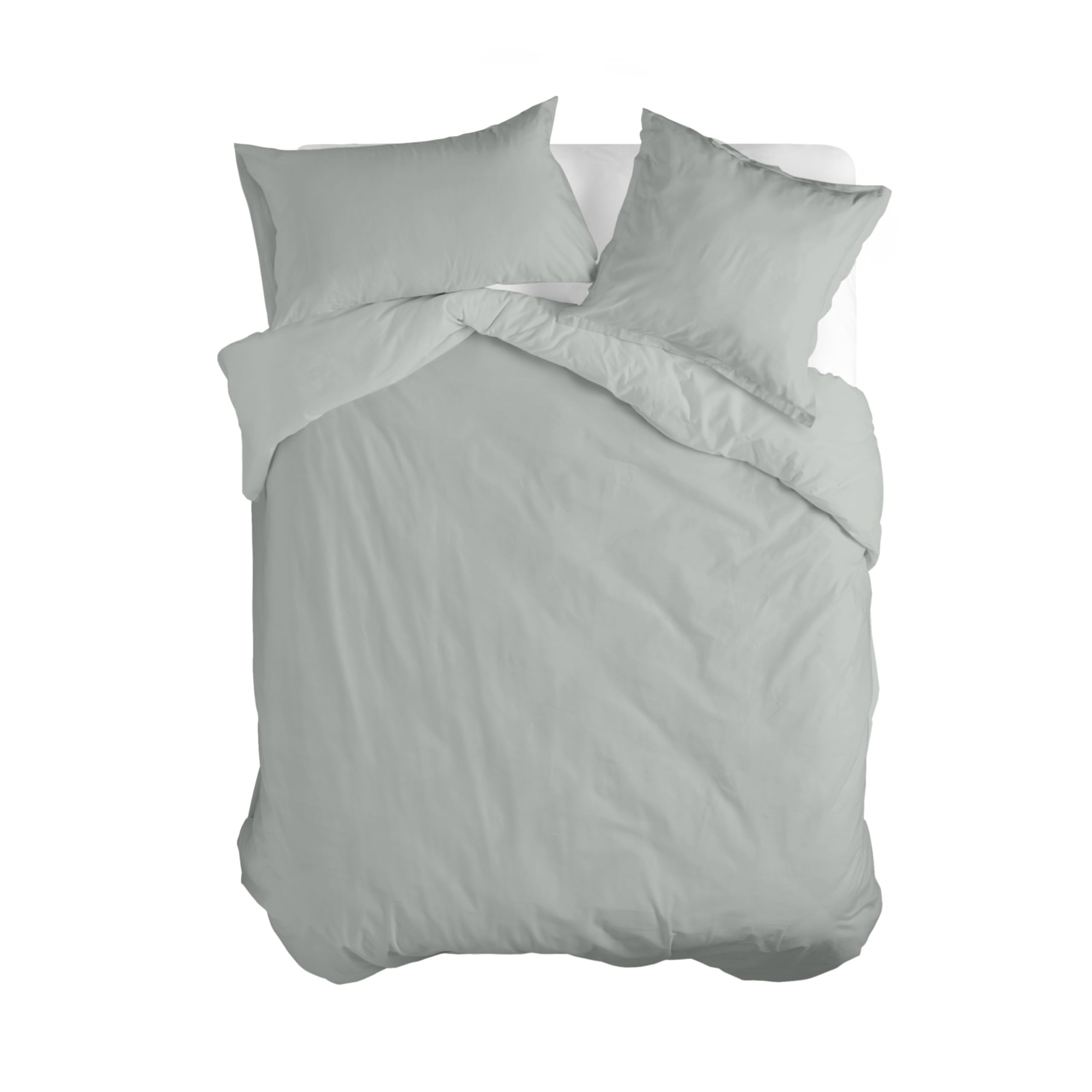 Housse de couette 240x220 grise pour créer une ambiance cosy de chambre de 150