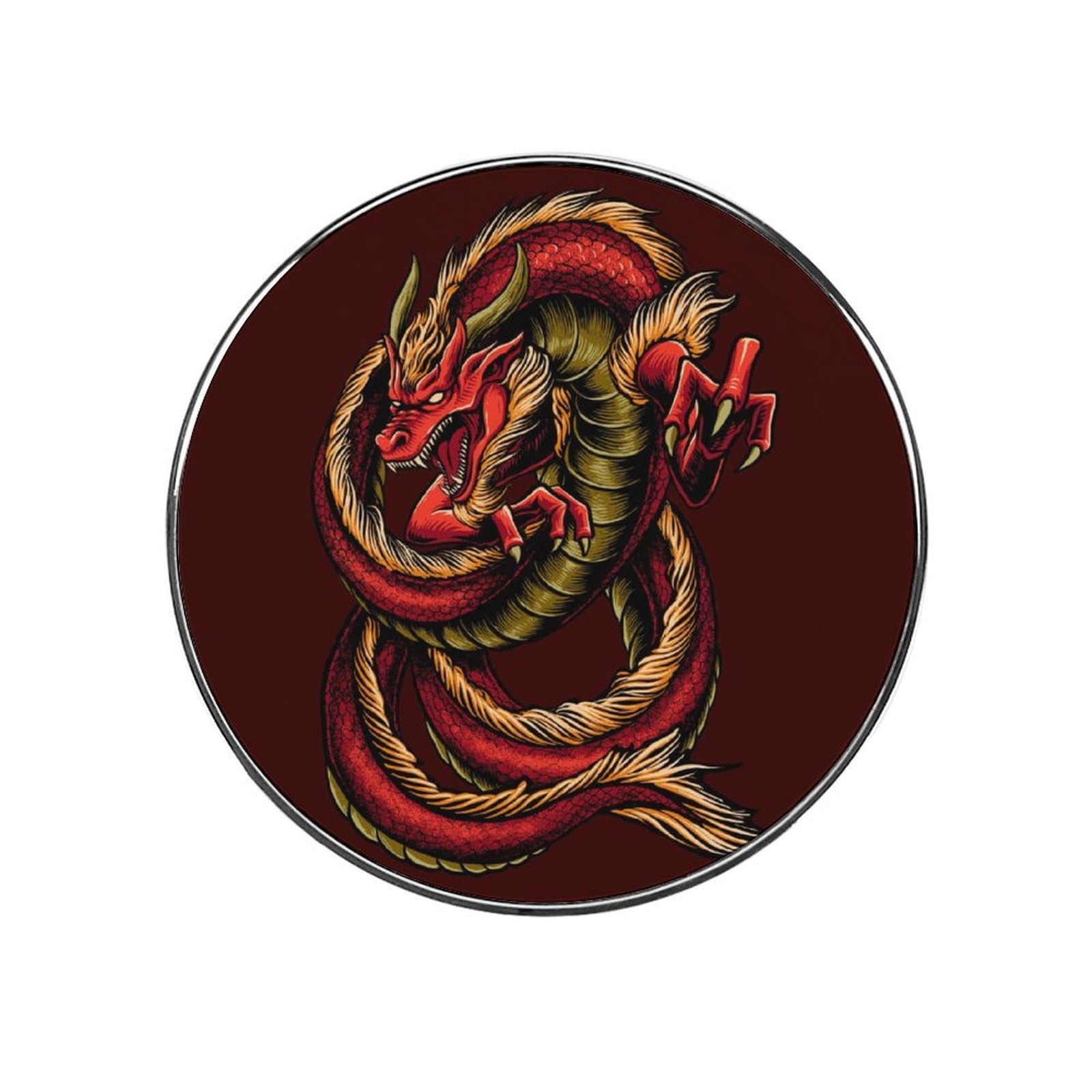 Red Dragon Magnets For Fridge Kitchen Decoration For Refrigerators Whiteboards