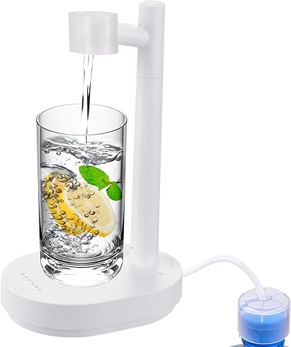 Dispensador de agua para botella de 5 galones, dispensador inteligente de botellas de agua de escritorio, bomba de agua automática para botella