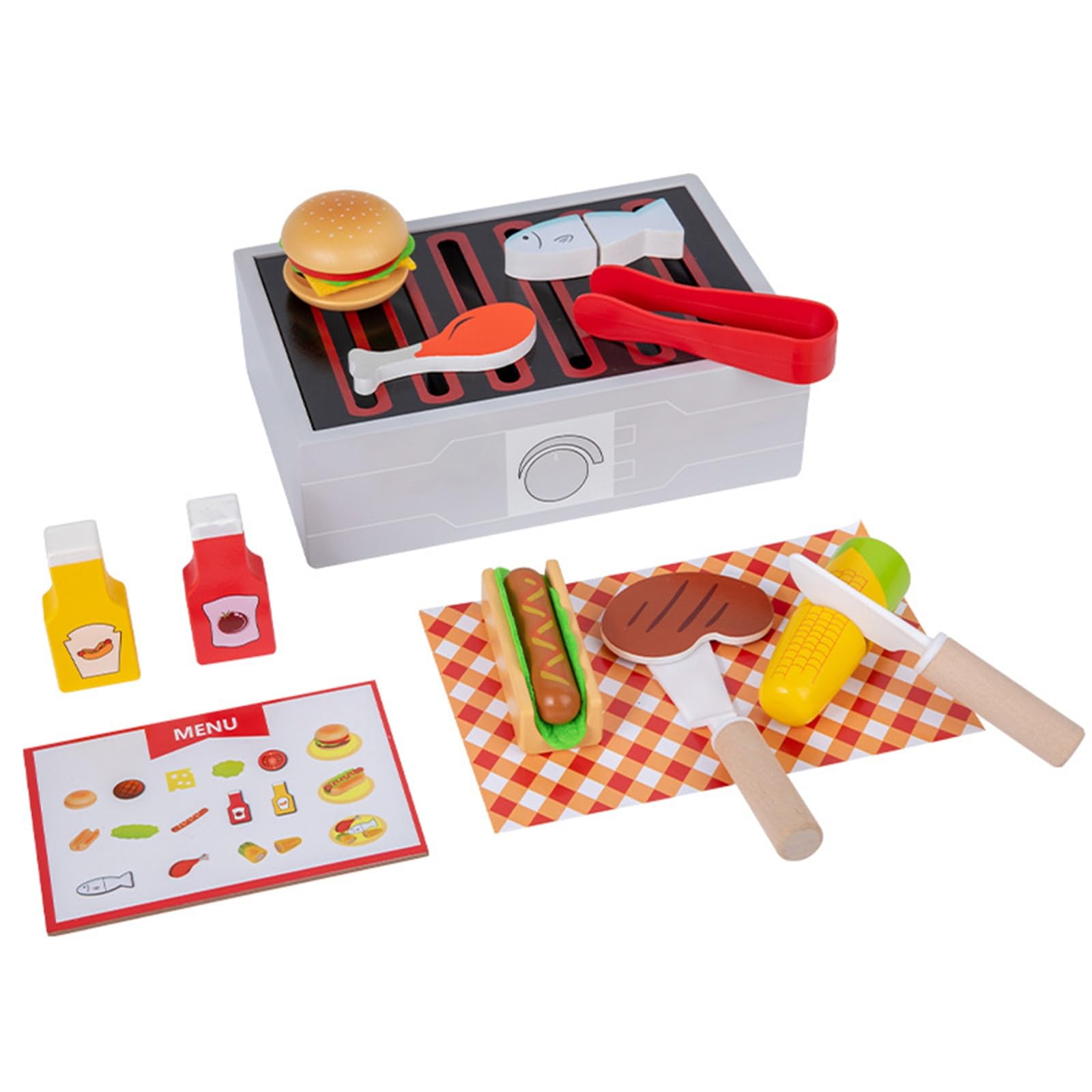 Amazon | クッキングトイセット 木製おもちゃのクッキングセット