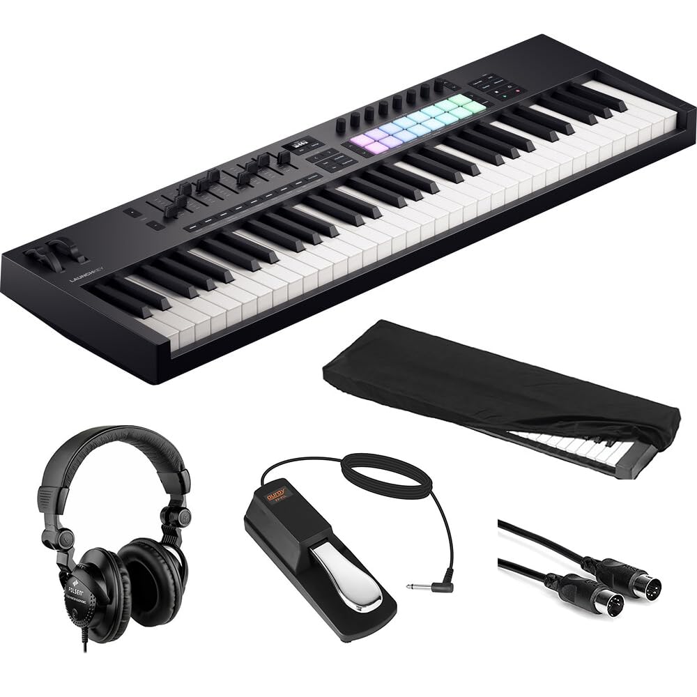 Amazon.com: Novation Launchkey 61 MK4 USB MIDI Keyboard