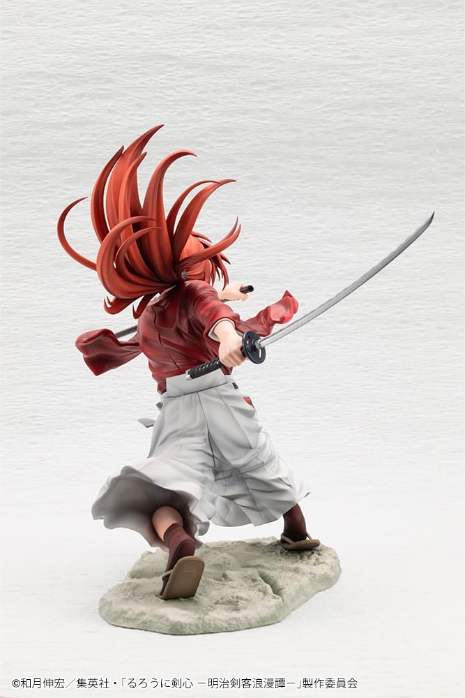 KOTOBUKIYA ARTFX J Himura Kenshin Maßstab 1/8 PVC bemalte komplette Figur