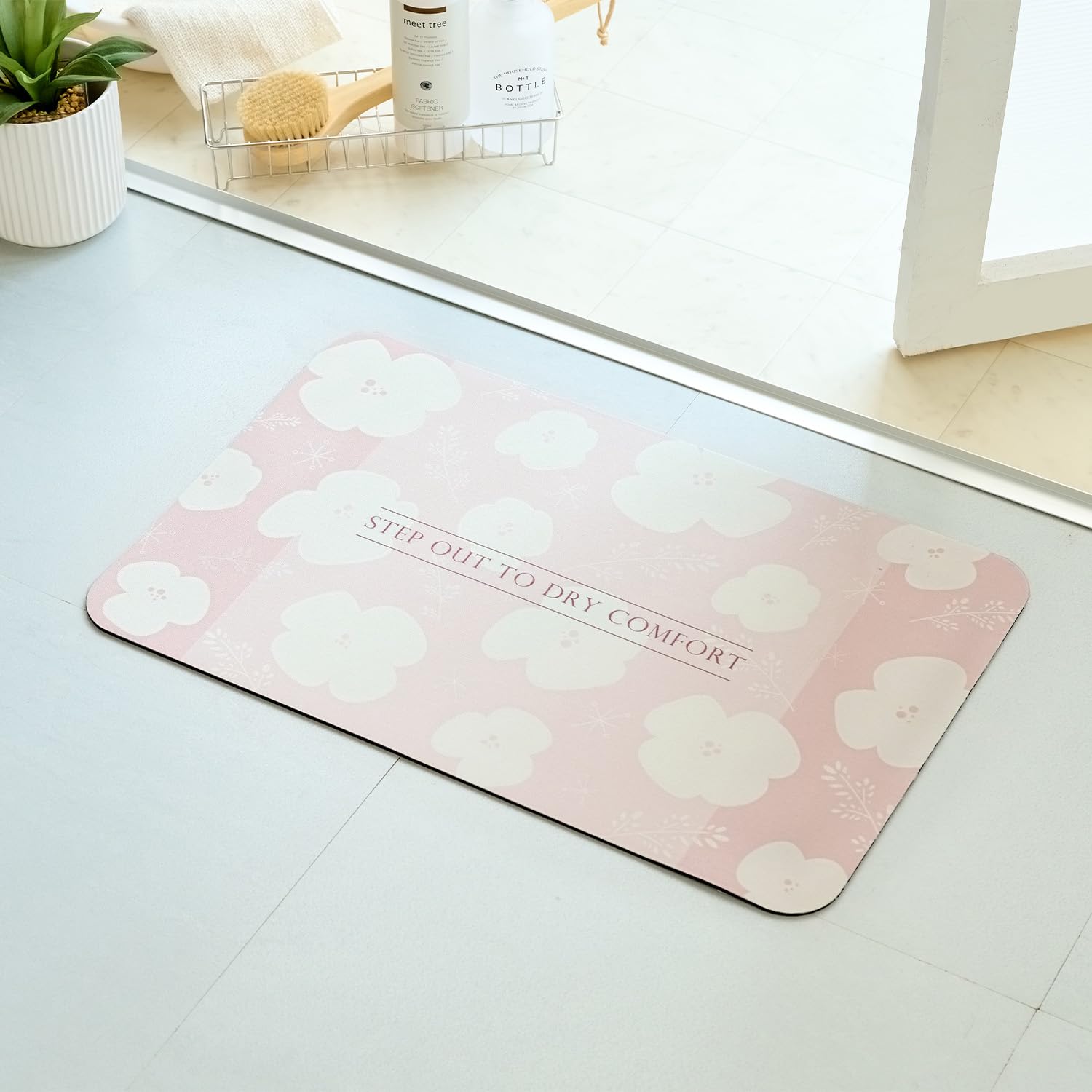 Amazon | RK バスマット【ソフト珪藻土バスマット比 吸水力2倍※ 独自