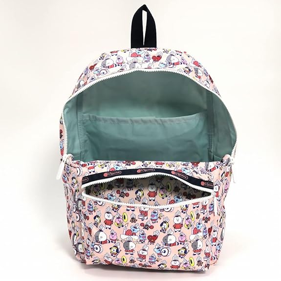 レスポートサック BT21 LeSportsac CARSON BACKPACK Amazon.co.jp: LeSportsac Carson Backpack, BT21 MULTI