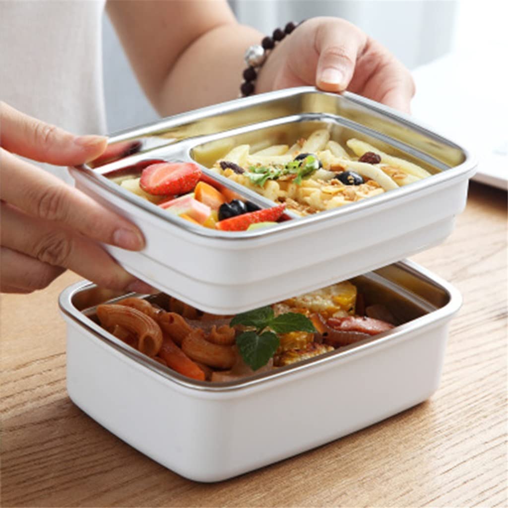 Pudełko Bento do kuchenki mikrofalowej, przenośne pudełko na lunch z przyborami, do pracy i posiłków na świeżym powietrzu