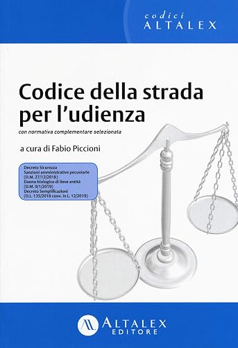 Codice della strada per l'udienza