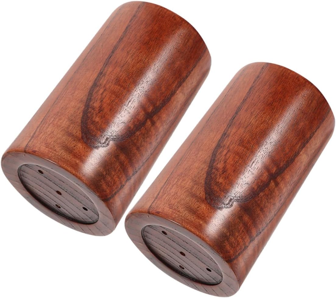 2pcs Rustic Jujube Wood Storage Bucket for Kitchen Utensil Holder Tableware Holder Cutlery Drain