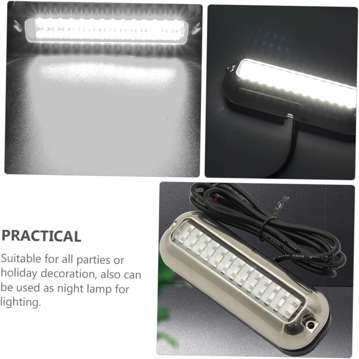 Led Underwater Lamp for Boat Lights Stainless Steel Lights Yacht Underwater Lighting