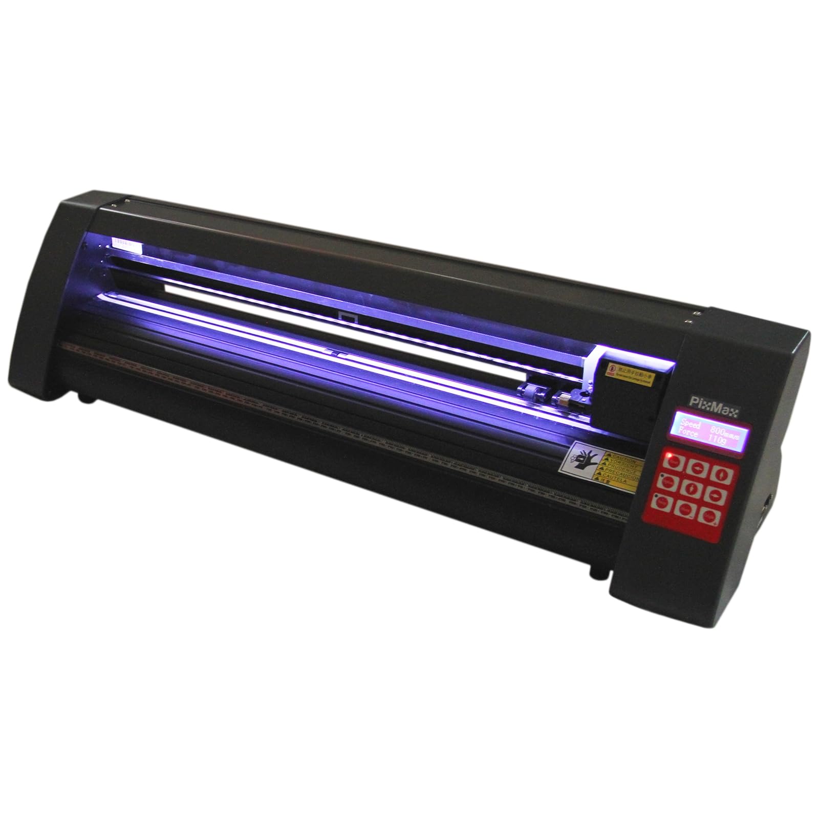 720mm LED Schneideplotter, Signcut Pro Software & Vorbereitungsset und Schneideplotter Schutzhülle Plotter Vinyl-Plotter Sublimationsdruck