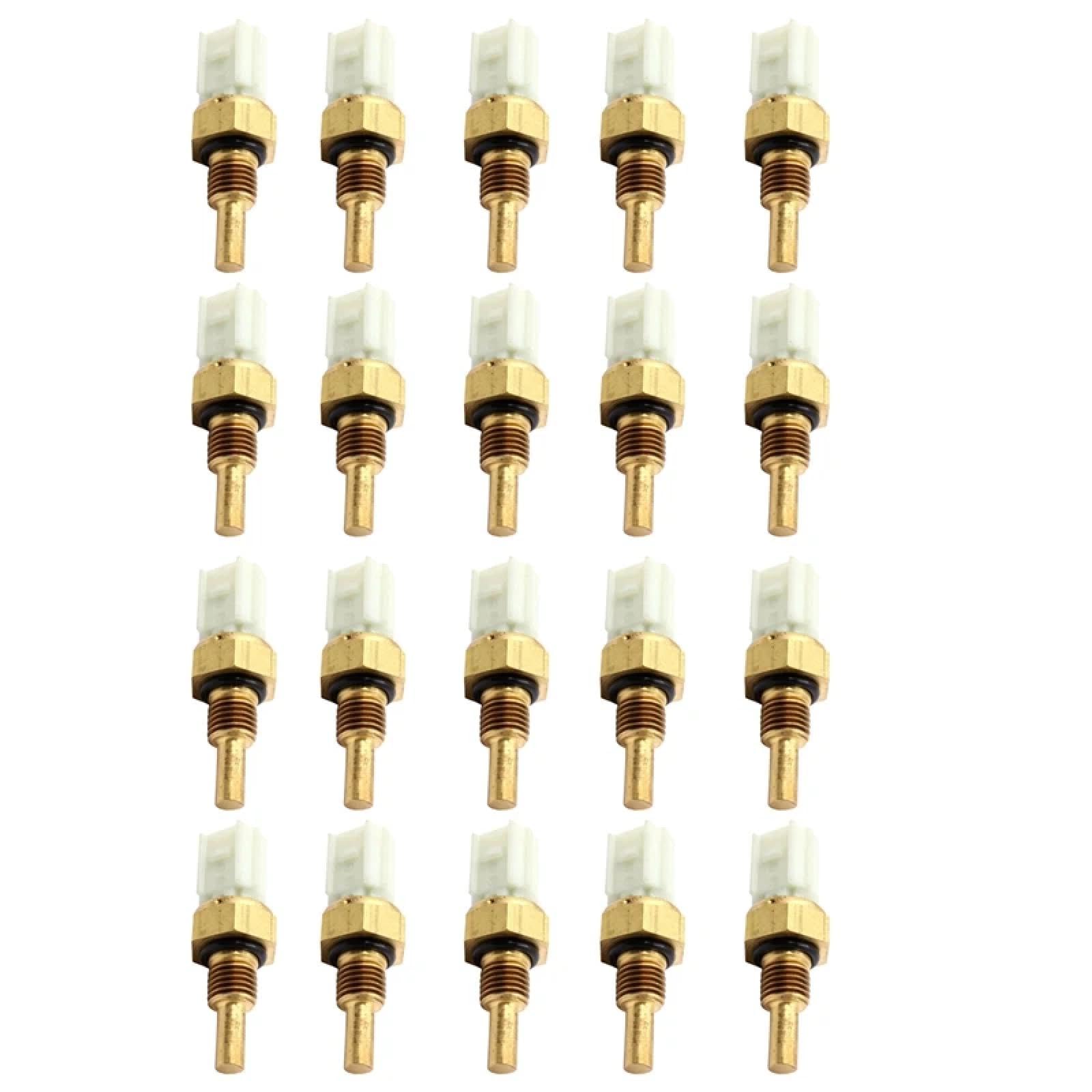 20X Sensor de Temperatura del Agua del refrigerante del automóvil, para Accord, para Civic, para CRV, para FIT 37870RWCA01 37870RTA005 37870RZA007