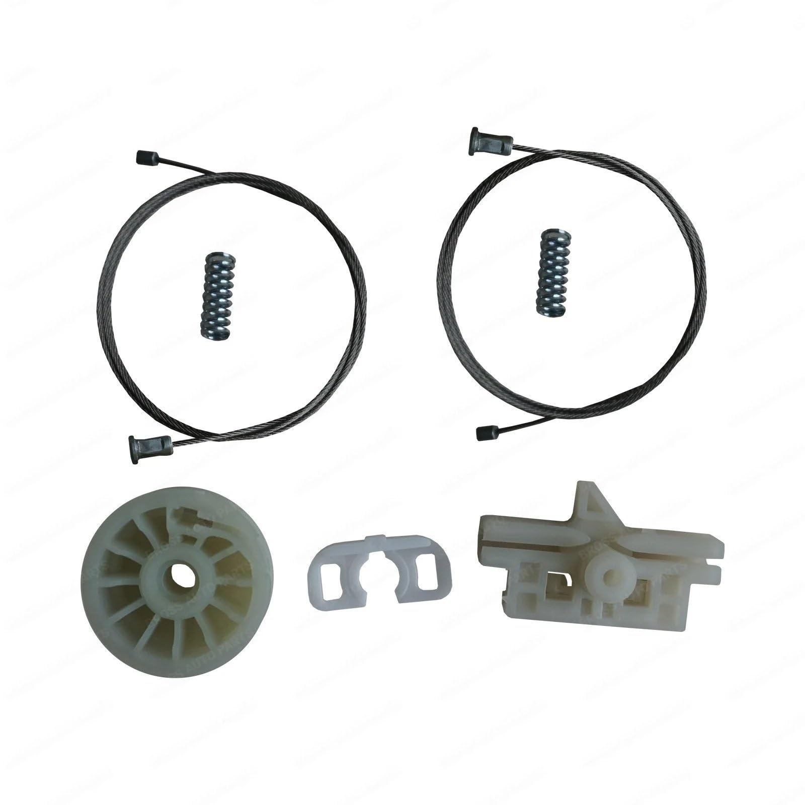 Compatible con Fiat para Grande para Punto 199 2005 2006 2007 2008 2009 2010 2011 2012-2020 Juego De Reparación De Elevalunas Delantero Izquierdo 51723318 Auto Elevalunas