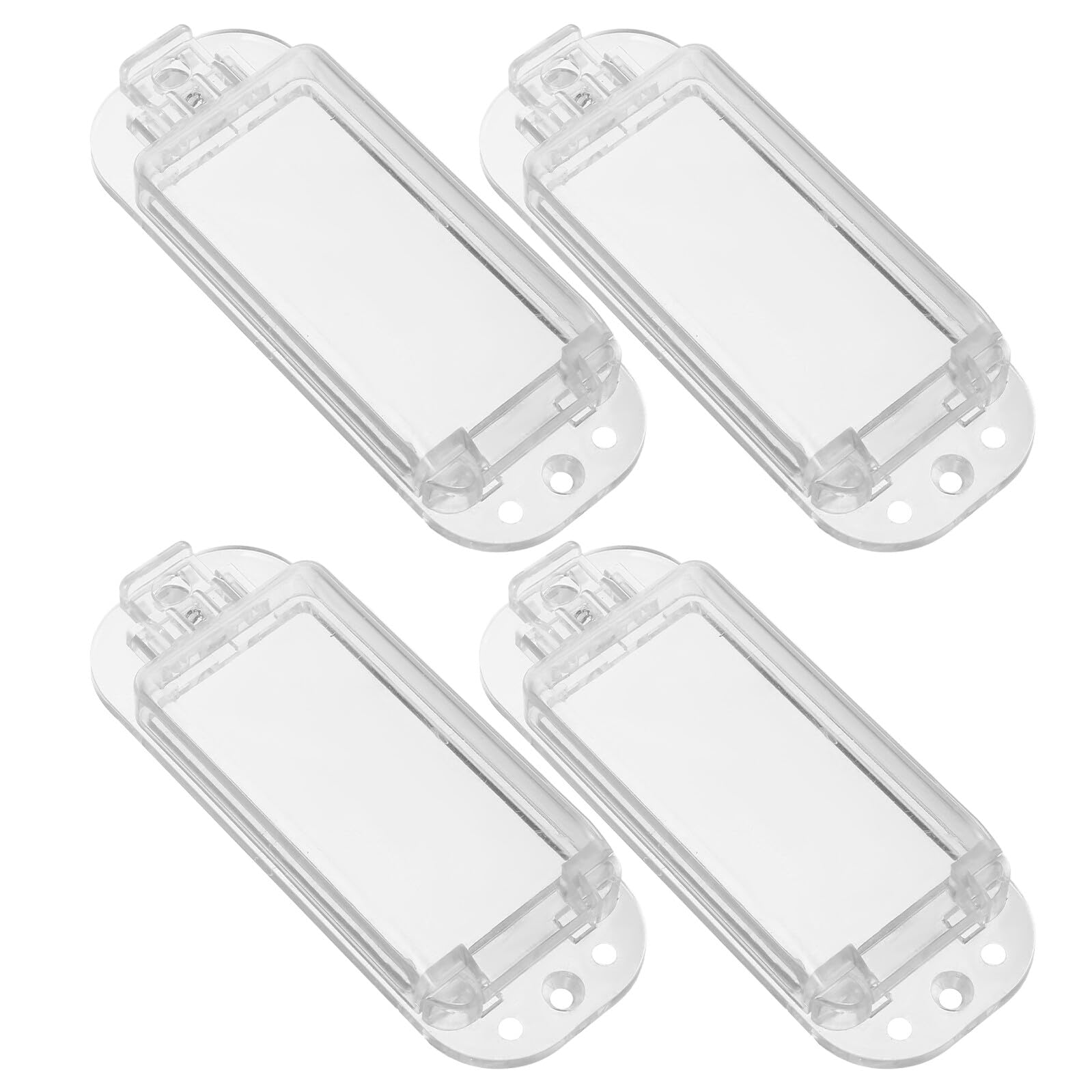 Placas de pared para luz transparentes solución eficaz contra las manchas en interruptores