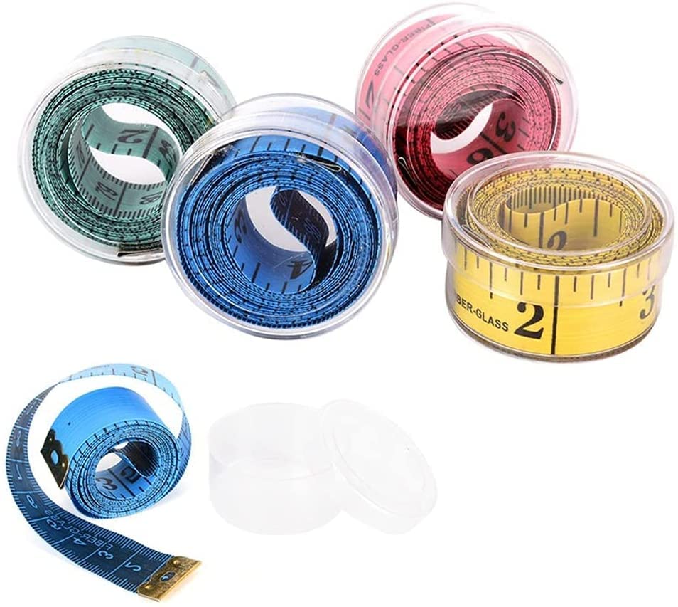 RWRAPS 1,5 m Körpermesslineal Nähen Schneider Maßband Mini Weiches Flaches Lineal Zentimeter Meter Nähen Maßband Langlebig