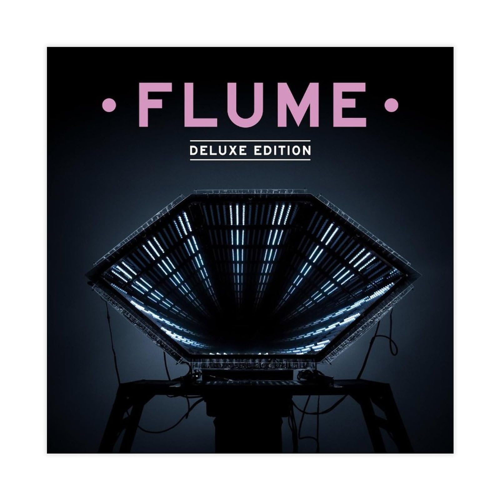 Generic Flume Album Cover - Flume Deluxe Edition Cover Canvas Poster Wall Art Decor Print Picture Paintings for Living Room Bedroom Decoration Unframe-style Unframe-style12x12inch(30x30cm)