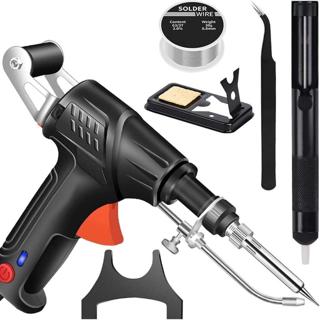 Soudeur Laser, Outil de Soudage Laser Industriel a Chauffage Interne, Ensemble D'outils Fer Soudage Multifonction, Soudage Laser a Une Main Semi-automatique(Black)