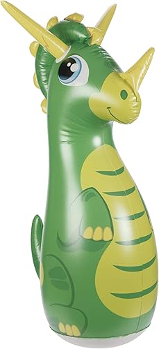 Miniatura 3 de Toysmith Tricera-Toss - Juguete inflable para lanzar anillos de piscina