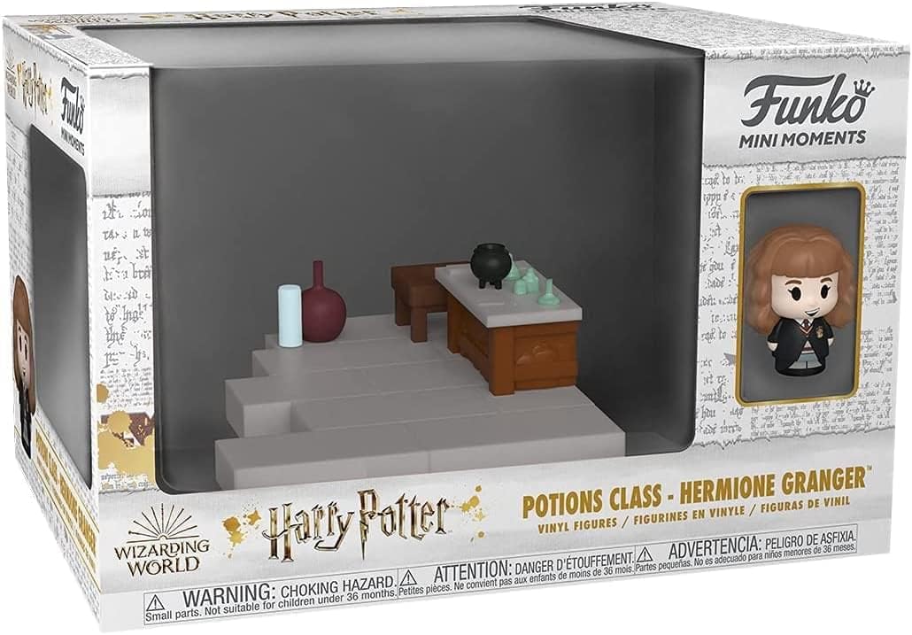 Funko POP Pops! Mini Moments: Harry Potter 20th Anniversary - Hermione with Chase (Styles May Vary), Multicolor, Standard, (57364)
