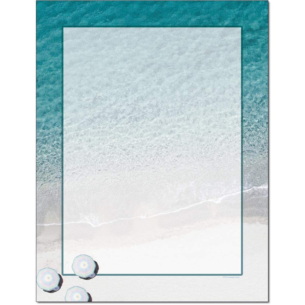 White Sands Letterhead Laser & Inkjet Printer Paper (25 Sheets)