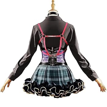 【期間限定値下げ】狂蘭メロコ コスプレ衣装＋ウィッグ VTuber XSOLEIL Meloco Kyoran 狂蘭メロコ コスプレ衣装