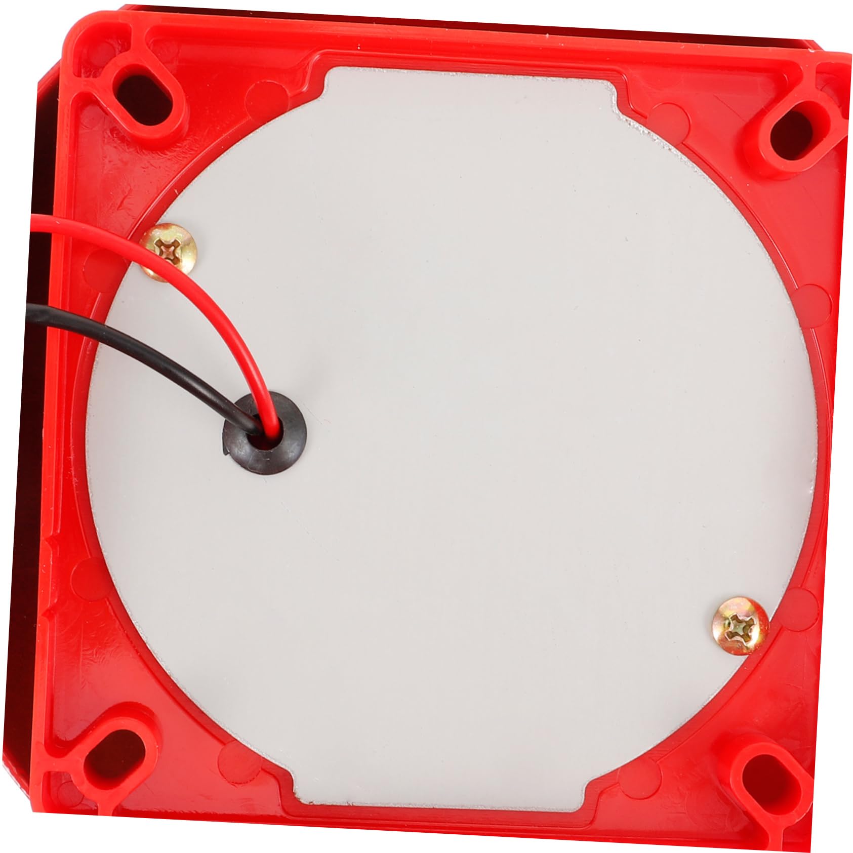24v Alarmglocke aus Eisen, Rot, Elektrischer Warnmelder