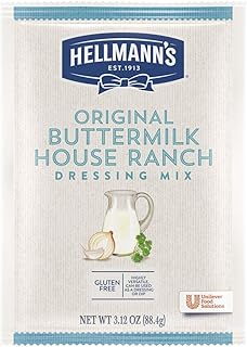 Hellmann's Original Buttermilk Ranch Dressing Dry Mix, 12 oz, Pack of 12