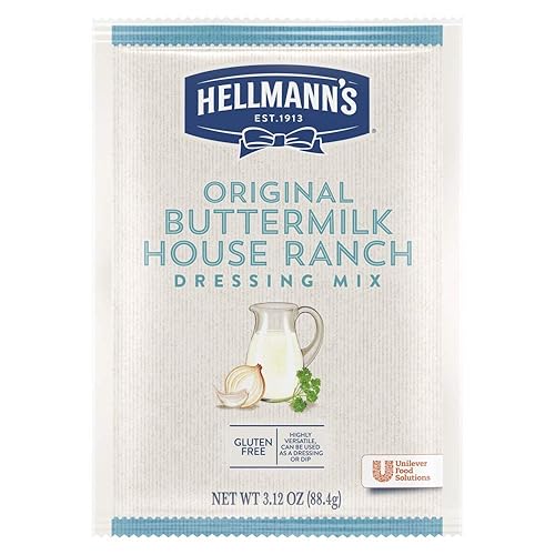 Hellmann's Original Buttermilk Ranch - Mezcla seca para aderezo, 12 onzas, paquete de 12