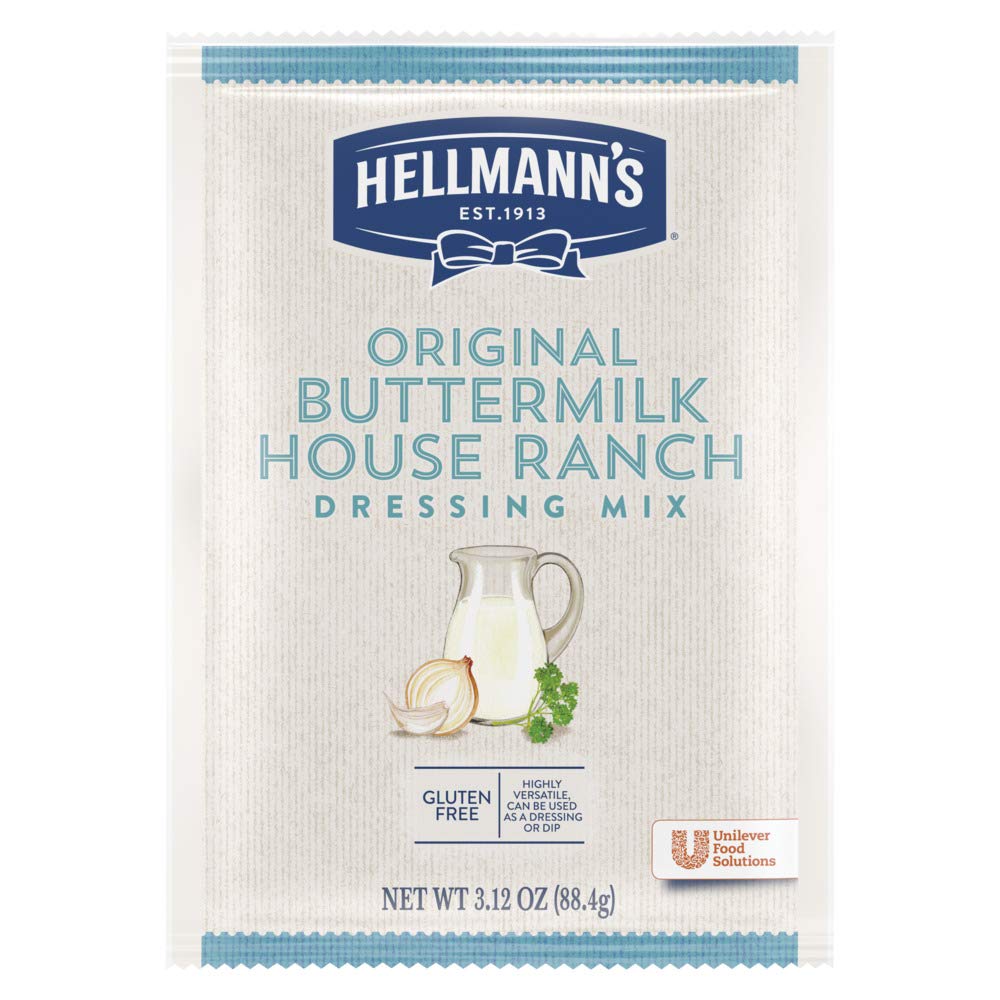 Hellmann's Original Buttermilk House Ranch Dressing Dry Mix Pouches
