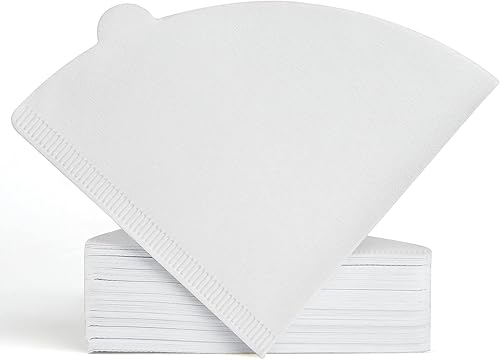 Niveaya 200 filtros de café Tamaño 02, filtro de café de papel natural, sin soplado, desechable para verter sobre y goteo (2-4 tazas)