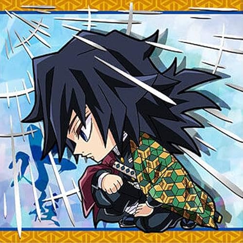 【鬼滅6-15 冨岡義勇 (スーパーレア)】 にふぉるめーしょん 鬼滅の刃ディフォルメシールウエハース 其ノ六