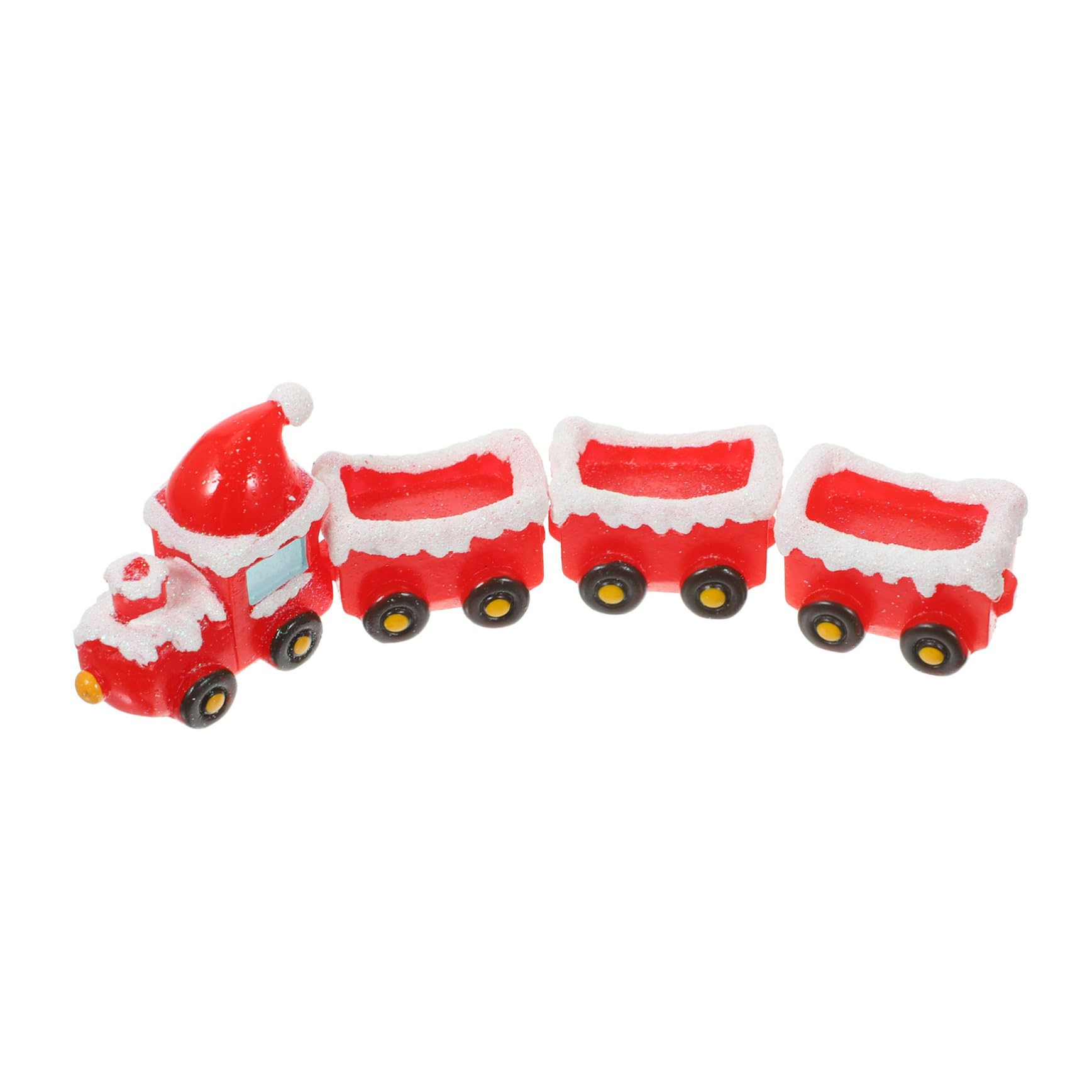 SOLUSTRE 5 Set Di Ornamenti Natalizi Per Treni Decorazioni Natalizie Per La Natività Statuette Decorazioni Natalizie In Miniatura In Miniatura Accessori Per