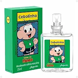 Colônia desodorante masculino teen Cebolinha Turma da Mônica 25ml em spray Jequiti