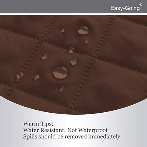 Miniatura 55 de Easy-Going - Funda reversible sobredimensionada para sofá de 3 cojines, protector de muebles resistente al agua con tubos de espuma para perros Gris