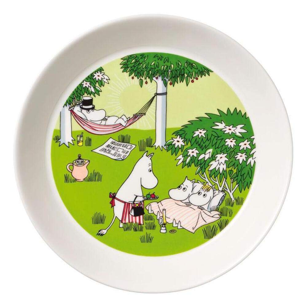 iittala Arabia 1052328 Plate Moomin, Approx. φ7.5 x H1.0 inches