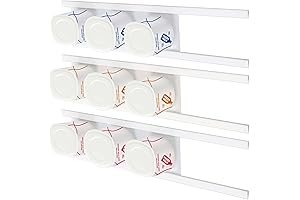 DLUGOPIS 6 Pcs 20 Capacity Yogurt Storage Containers For Fridge