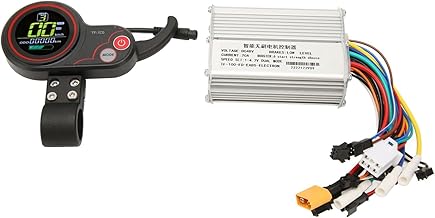 Keenso Unité de Commande de Vitesse du Moteur sans Pinceau avec Panneau D'écran, 48 V 20A Unité de Commande pour Les Scooters électriques, Fonctionnement Silencieux et Installation Facile